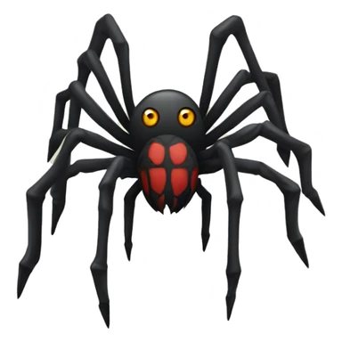 giant spider scary sticker
