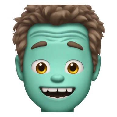 muscular sully from Monsters inc sticker