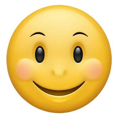 Innocent smiley face sticker