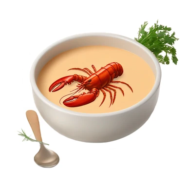 Lobster bisque sticker