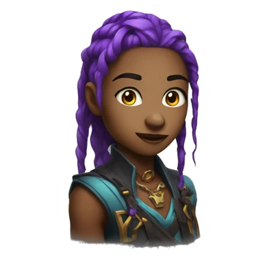 realistic jinx arcane sticker