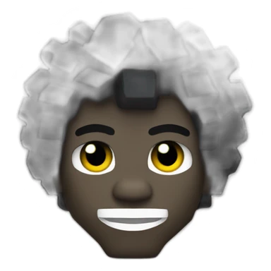 Golliwog Minecraft sticker