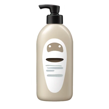 depilatory cream bottle sticker