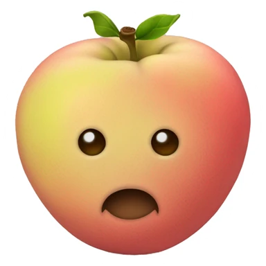 Quince fruit sticker