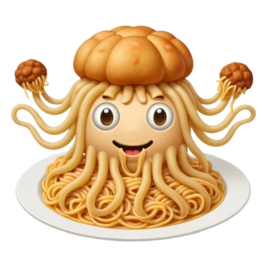 pastafarian flying spaghetti monstet sticker