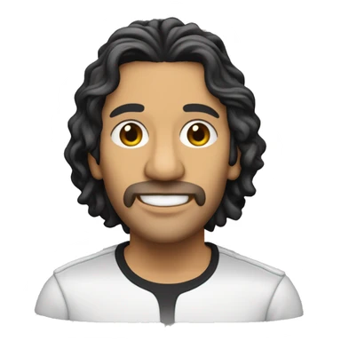 Fher Olvera singer of latin rock band Maná sticker