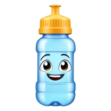 bottle of water sticker