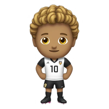 Allande footballeur sticker