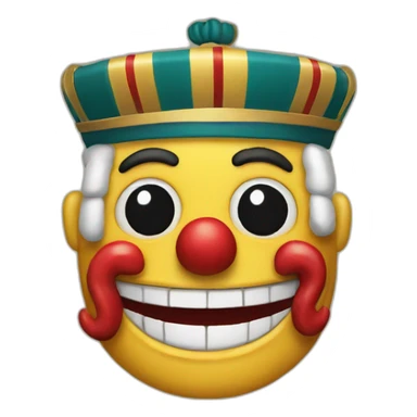 Punch and judy sticker