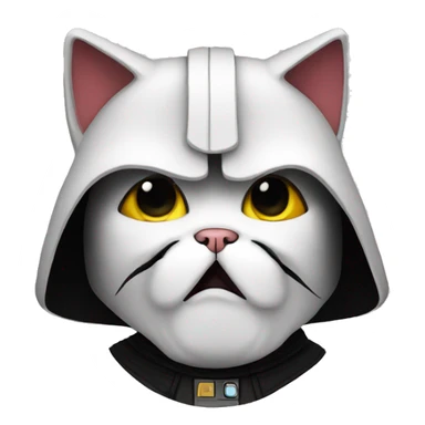 darth meow sticker