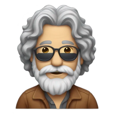 jerry garcia sticker