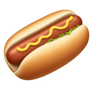 hot dog without the bun no bread sticker