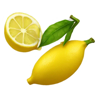 lemon peel sticker