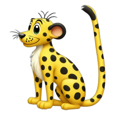 Marsupilami sticker