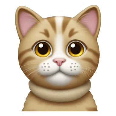 Cute cat wearing a Ugg  sticker