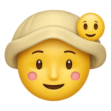 P3 low priority emoji, relaxed and subtle sticker