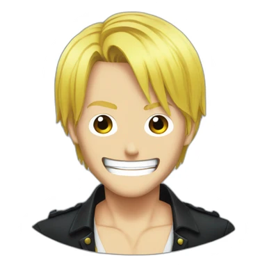Sanji from one piece sticker