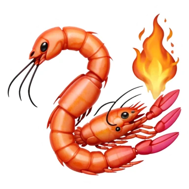 shrimp grilling sticker