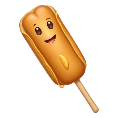 corn dog sticker