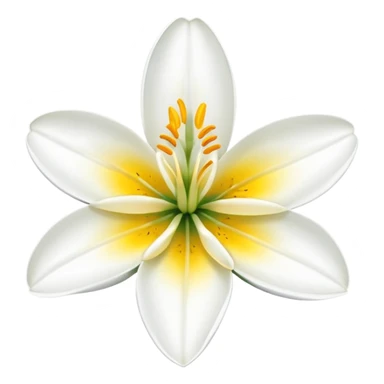 Lilly flower sticker