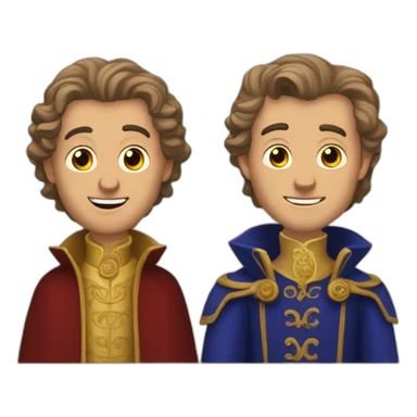 Melchior Caspar and Balthazar sticker