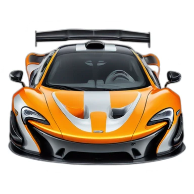 McLaren p1 gtr sticker