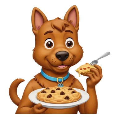 Foodie scooby-doo sticker