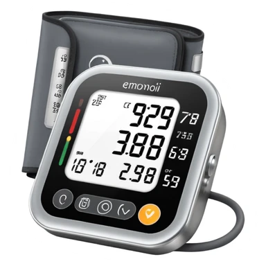 digital bp monitor sticker