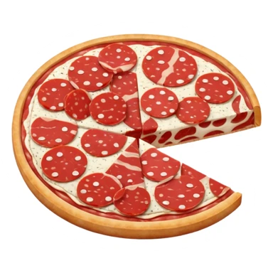 Salame slice sticker
