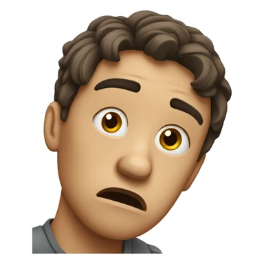 worried person sticker