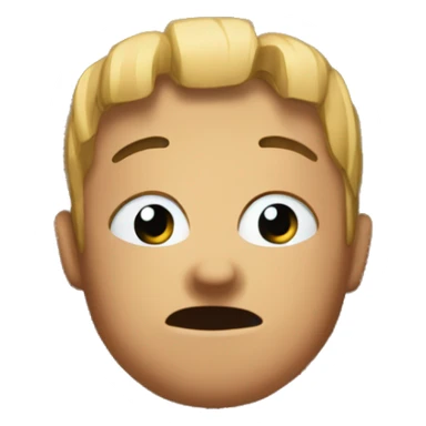 emoji wood knocking sticker