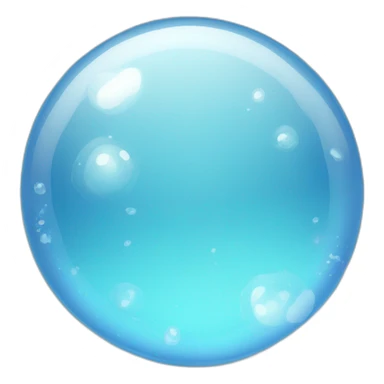 Water bubble sticker