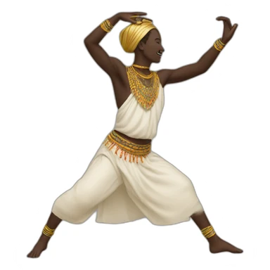 sudan dancer sticker