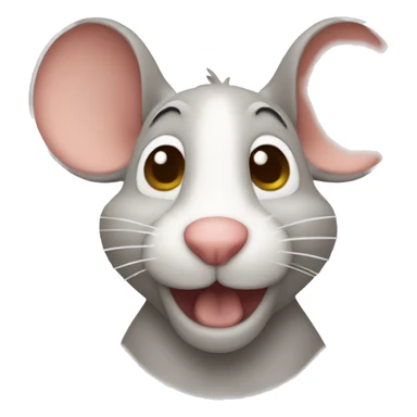 mouse jerry sticker