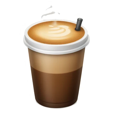 blended coffee sticker