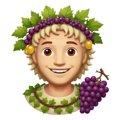 god of wine sticker