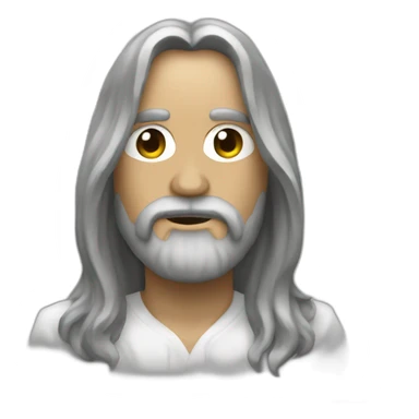 Jesus in the metal band  sticker