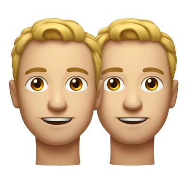 male portrait on white background and sixpack  sticker