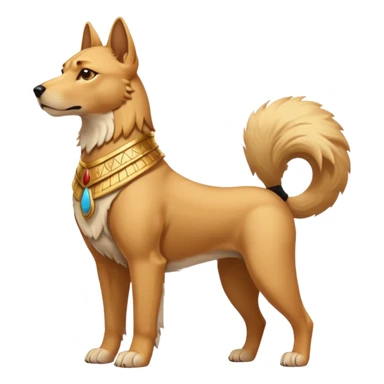 a Protector egypt dog sticker