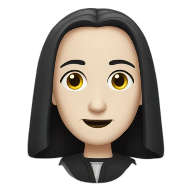 Mercredi addams sticker