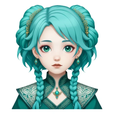 Сяо из игры genshin impact sticker