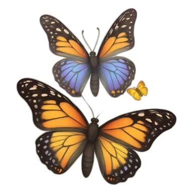 Mariposas sticker