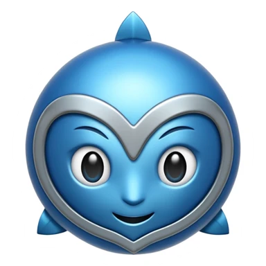 Âncora azul com dourado  sticker