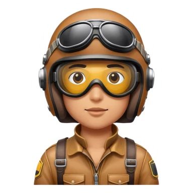 Copilot leather helmet googles sticker