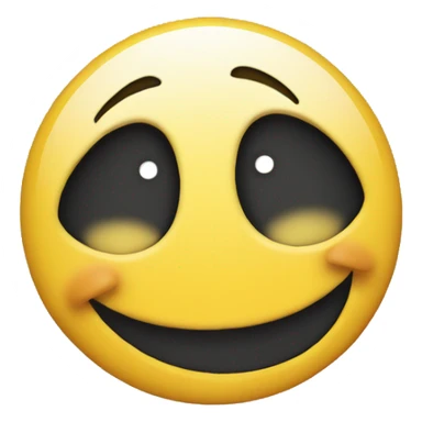 a dabbing smiley face   sticker