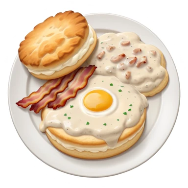 Southern breakfast sticker