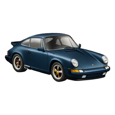 Porsche on a porch sticker