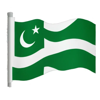 Azad kashmir flag sticker