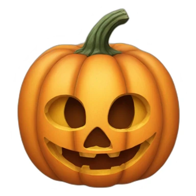 jack-o-lantern sticker