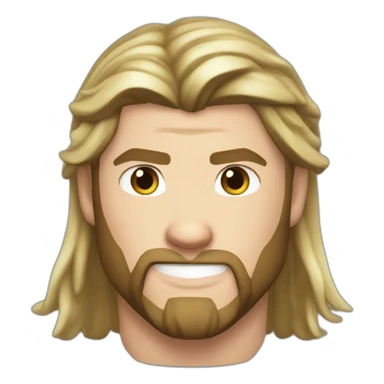 chris hemsworth thor sticker